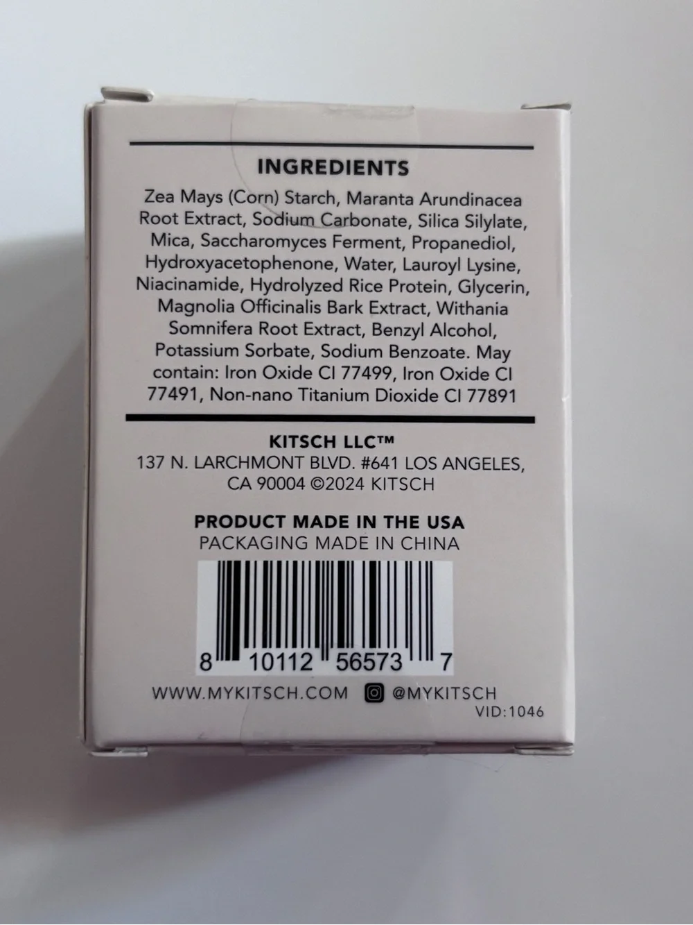 Kitsch Volumizing Rice Protein Dry Shampoo – For Dark Hair ✨